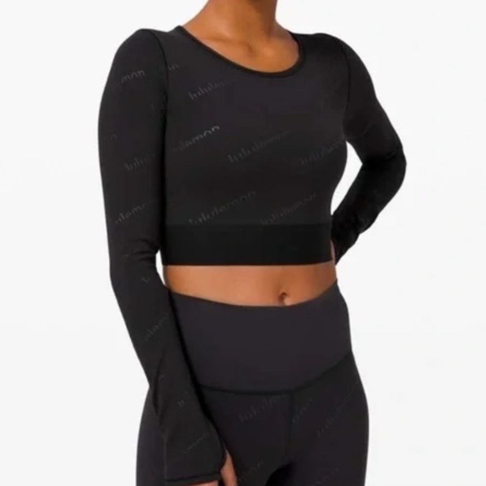 Lululemon Wunder Train Crop long sleeve
Emboss